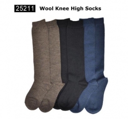 複製-(25211) New Winter Warm Wool Blend Knee High Boot Socks